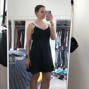 Naked Zebra Strappy black dress